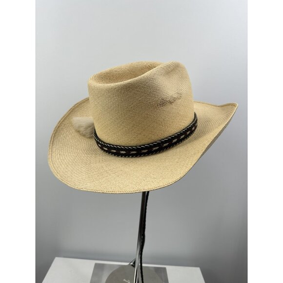 O’farrell Vintage Western Pinched Crown Hat Size 7-5/8 - Picture 9 of 16